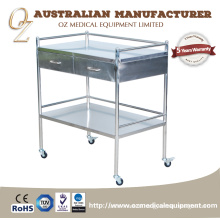 Hospital Emergency Medical Trolley Clinic Instrument Cart Trolley Emergency Trolley Equipment